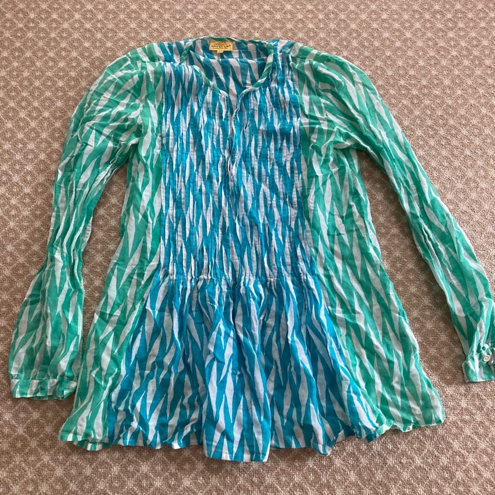 Roberta roller rabbit top